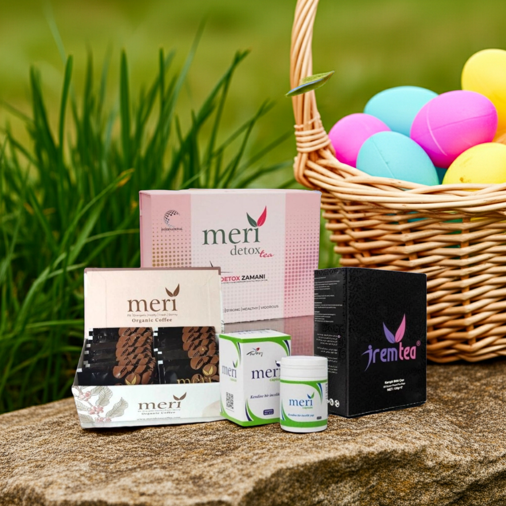 3-teiliges Meri Detox Set: Tee, Kaffee & Kapseln für Deine Gesundheit und Vitalität