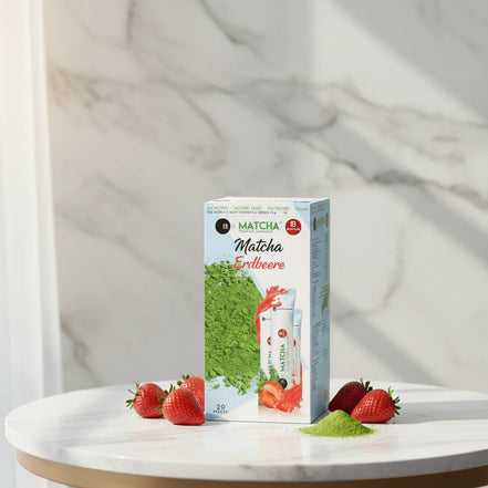 Matcha Premium – Japanischer Grüntee mit Erdbeeraroma
