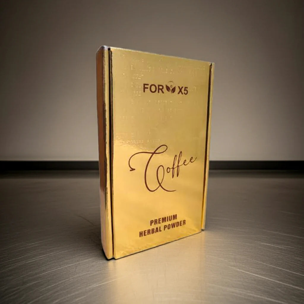 ForX5 Premium Coffee - Herbal Coffee with Ginseng, Ginger & Moringa