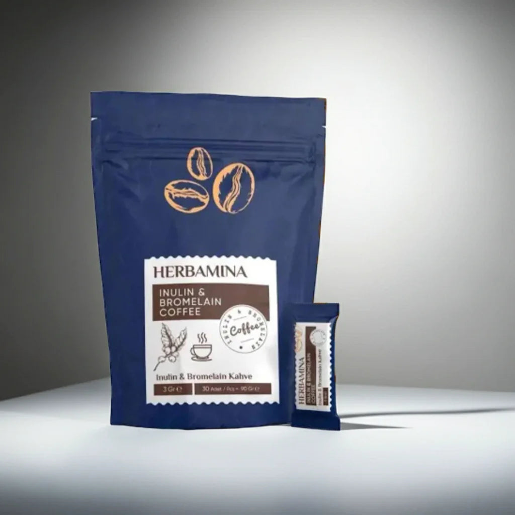 HERBAMINA COFFEE COFFEE With INULIN And BROMELAIN