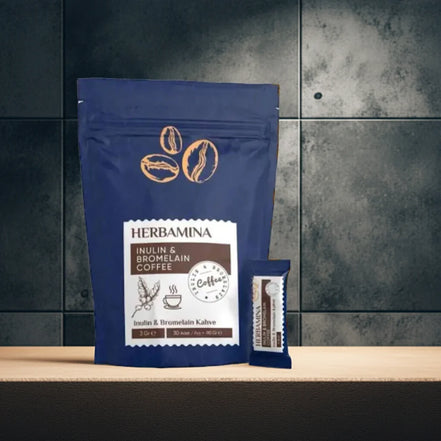 HERBAMINA COFFEE COFFEE With INULIN And BROMELAIN