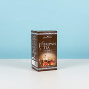 Jönx13 Brown Tea in a Jar – Organic Herbal Tea with Hibiscus, Mate & Chia Seeds