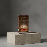 Jönx13 Brown Tea in a Jar – Organic Herbal Tea with Hibiscus, Mate & Chia Seeds