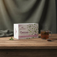 Meri Detox Kräutertee mit L-Carnitin – Zuckerfrei, Vegan