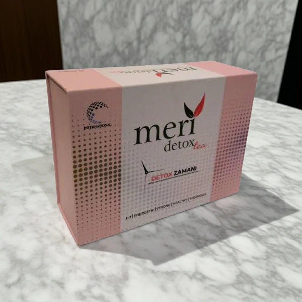 Meri Detox Kräutertee mit L-Carnitin – Zuckerfrei, Vegan