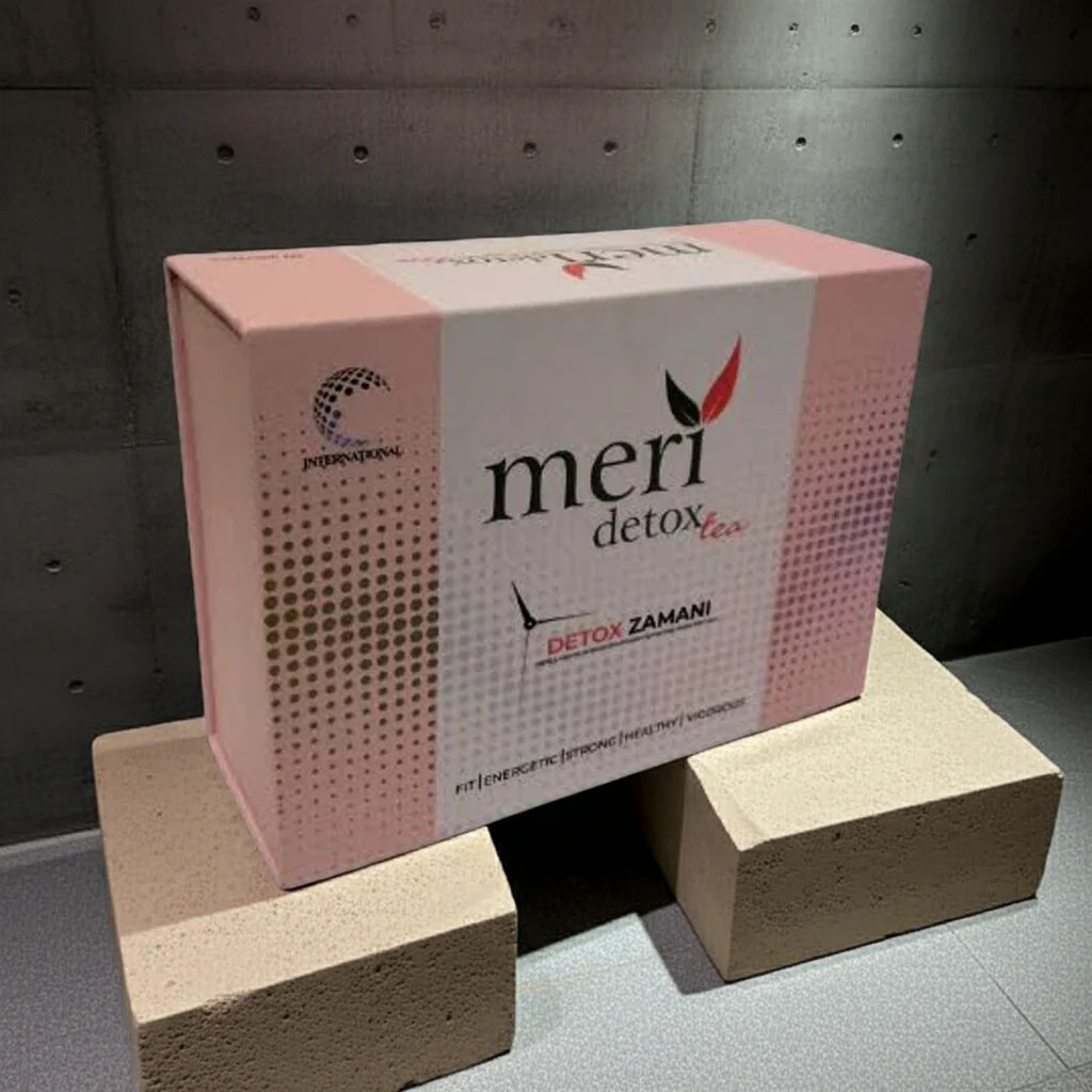 Meri Detox Kräutertee mit L-Carnitin – Zuckerfrei, Vegan