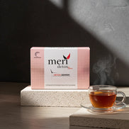 Meri Detox Kräutertee mit L-Carnitin – Zuckerfrei, Vegan