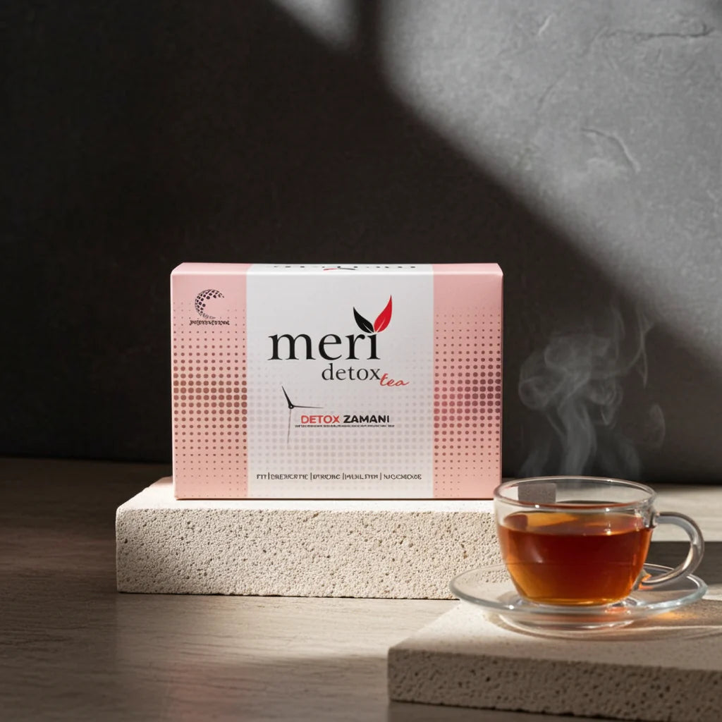 Meri Detox Kräutertee mit L-Carnitin – Zuckerfrei, Vegan