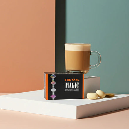 Magic Milk von ForX5 – Kräutermischung mit Erdbeergeschmack
