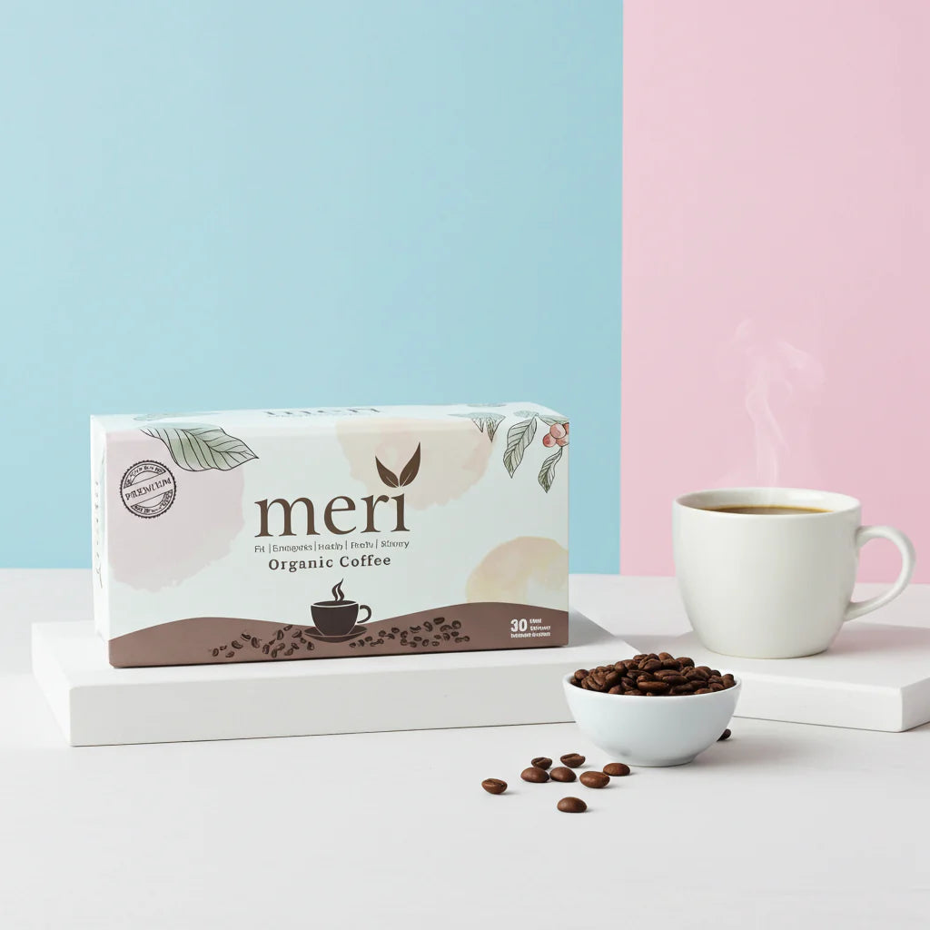 Meri Coffee with COLLAGEN AND HYALURONIC ACID Losing Weight Like ForX5