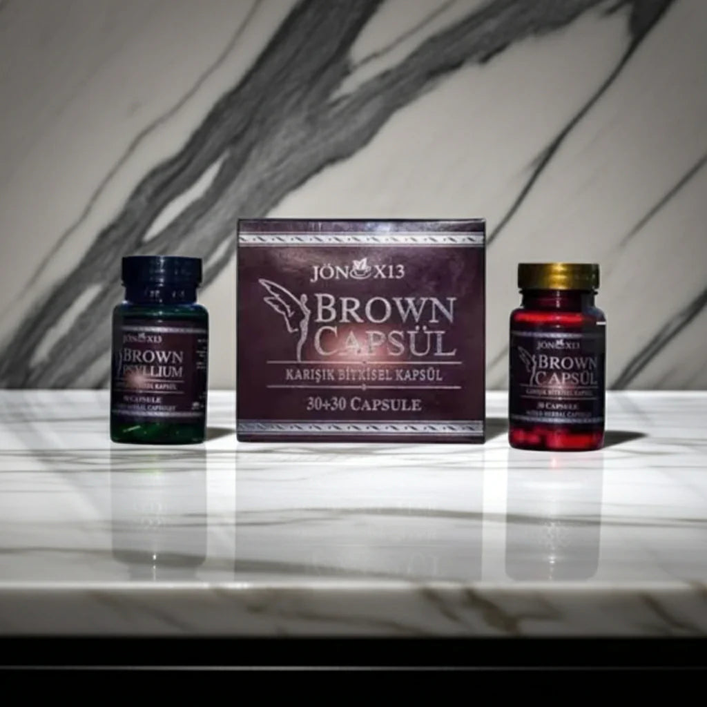 Brown Capsules Jön X13 – Food Supplement