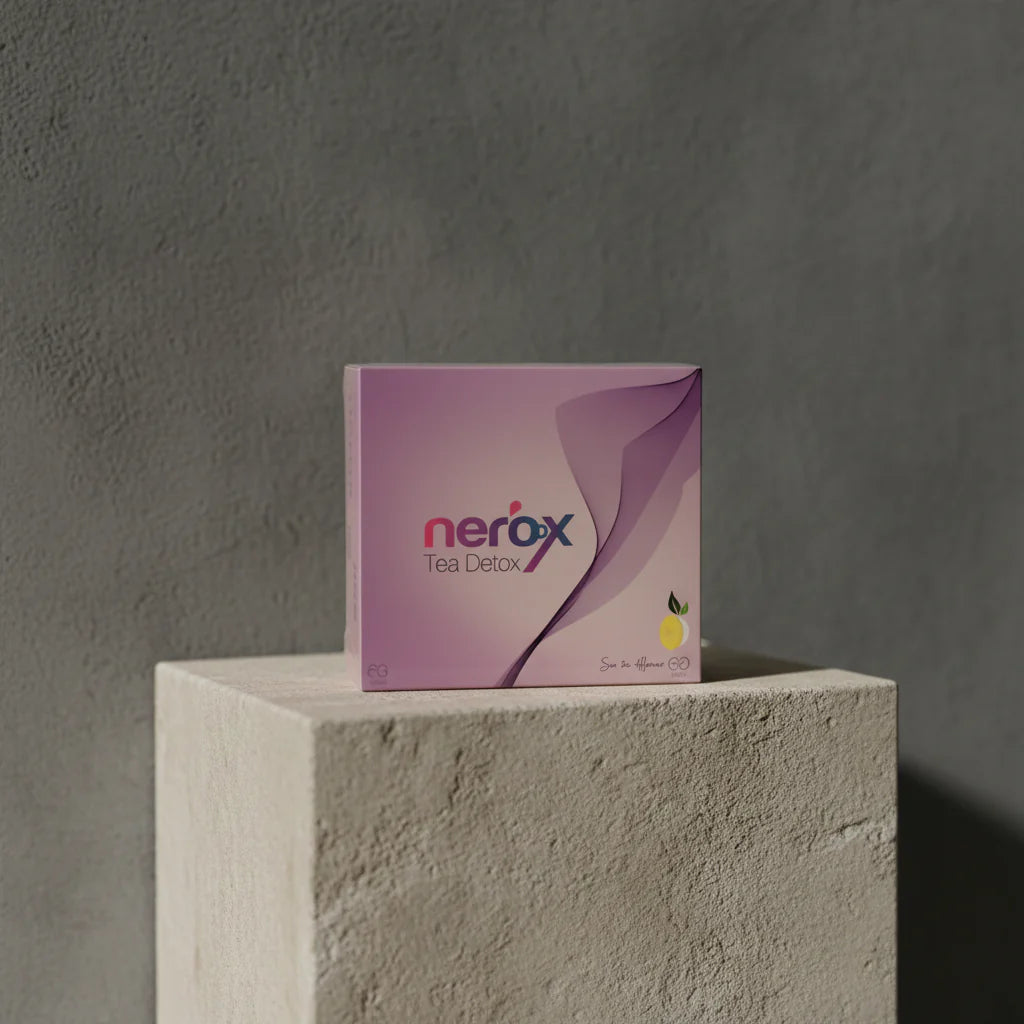Nerox Kräutertee Zitrone Fatburner, 60 Teebeutel