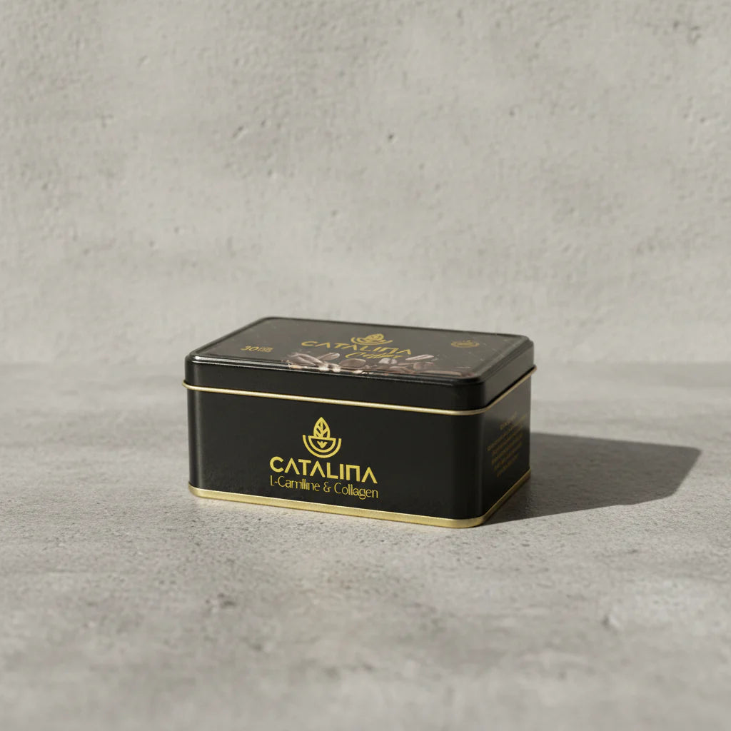 Catalina Coffee with Collagen & L-Carnitine - Instant Coffee, 5 g Sachet