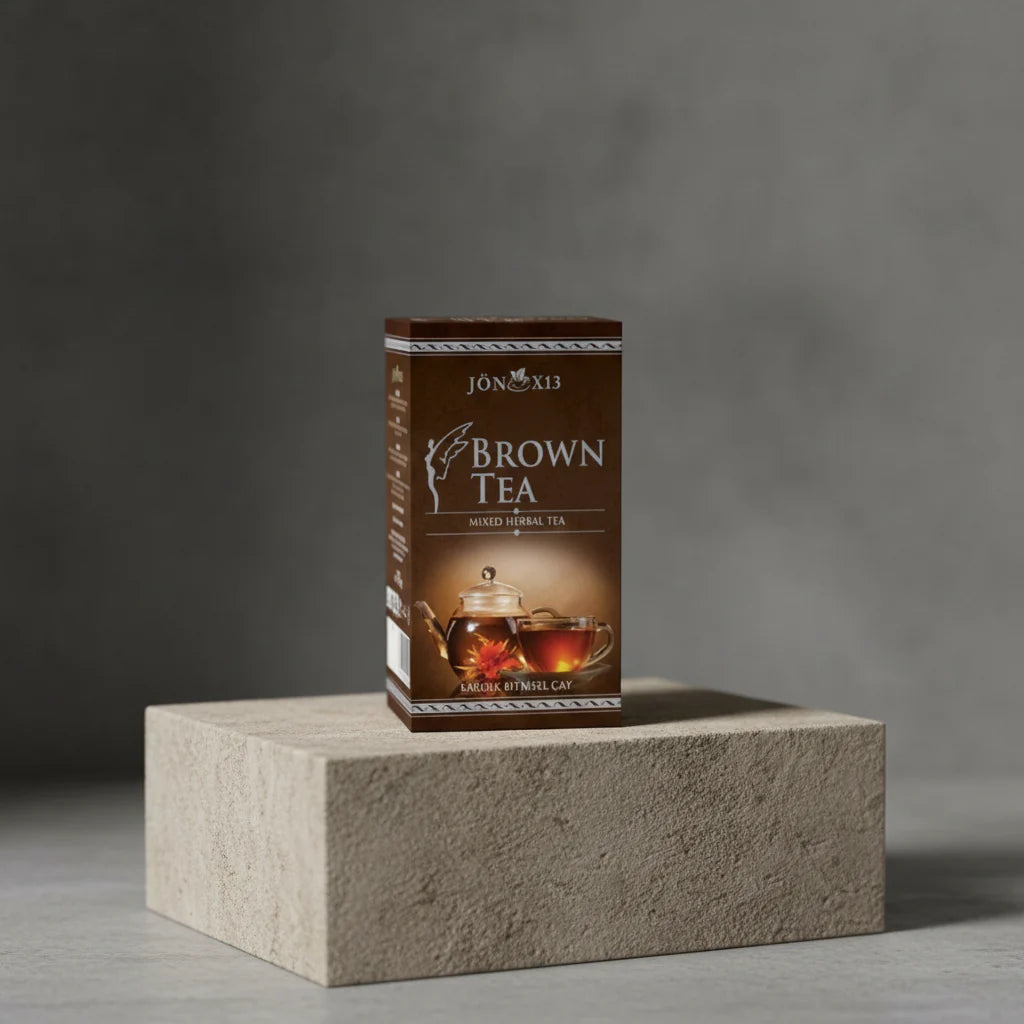 Brown Tea Jön X13 – Bio-Kräutertee im Glas