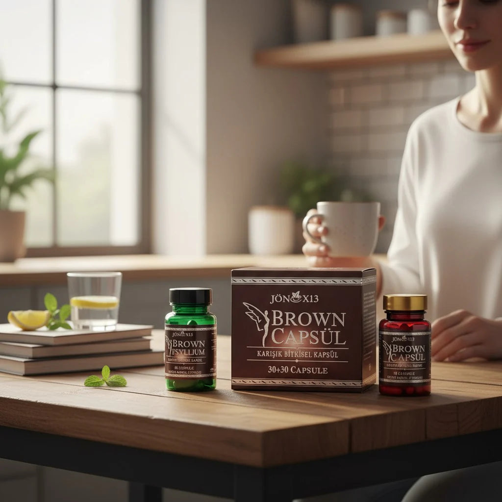 Brown Capsules Jön X13 – Food Supplement